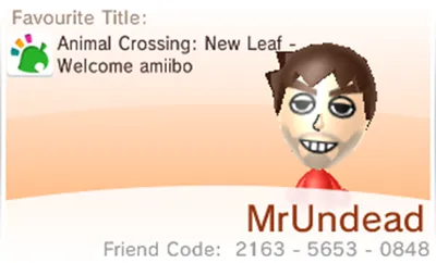 Pretendo profile preview showing SW-1234-5678-9012