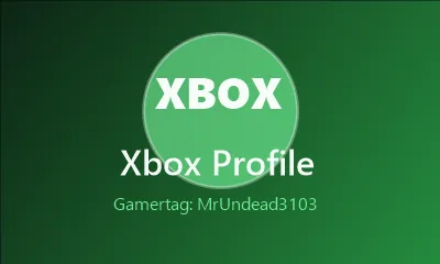 Xbox profile preview for MrUndead3103